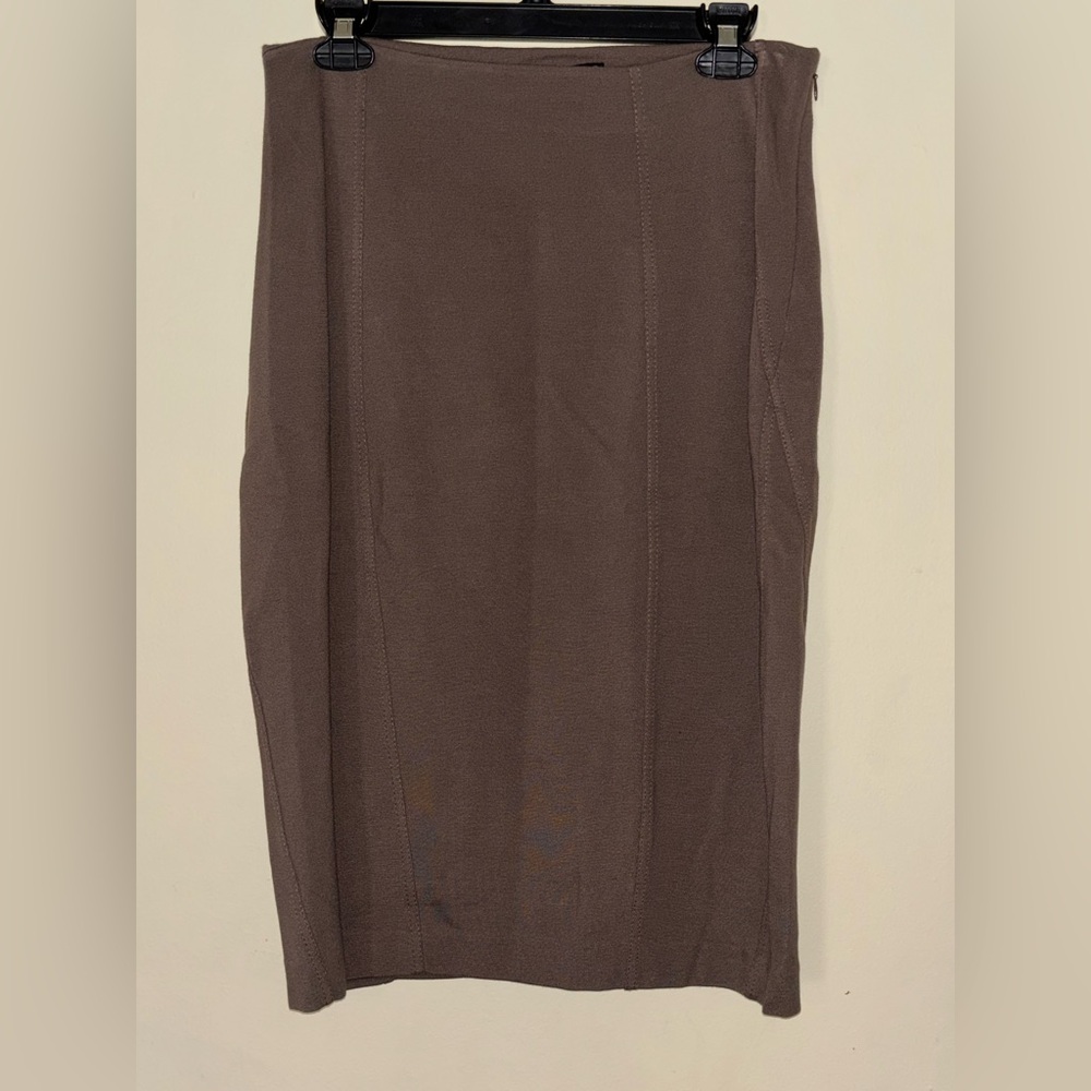 Express Taupe Pencil Skirt